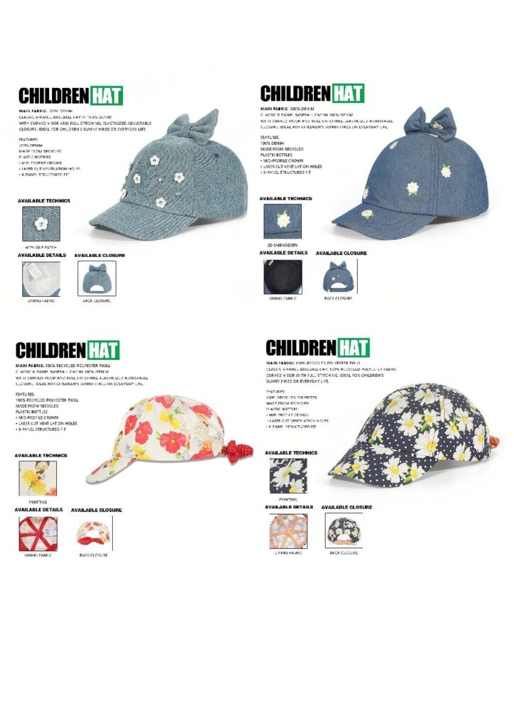 Children Hat Catalog